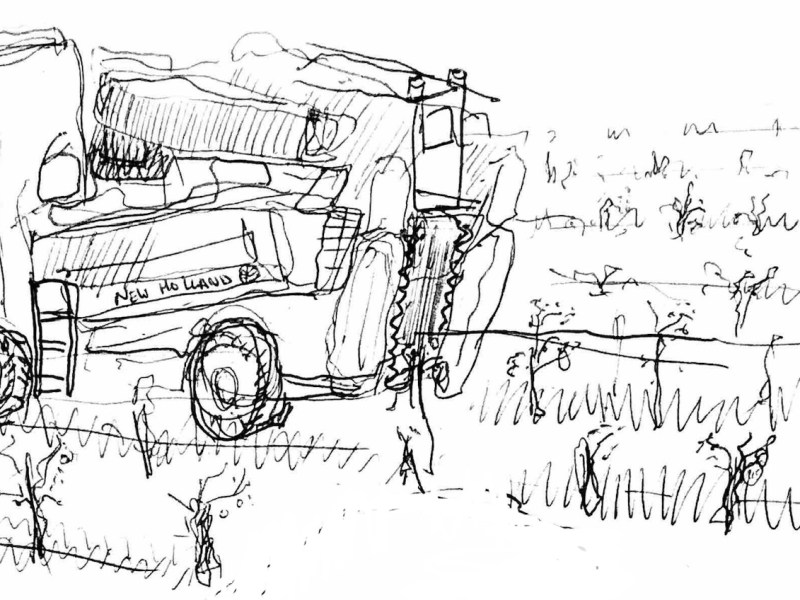 A Soviet journalist who met a grape&nbsp;harvester